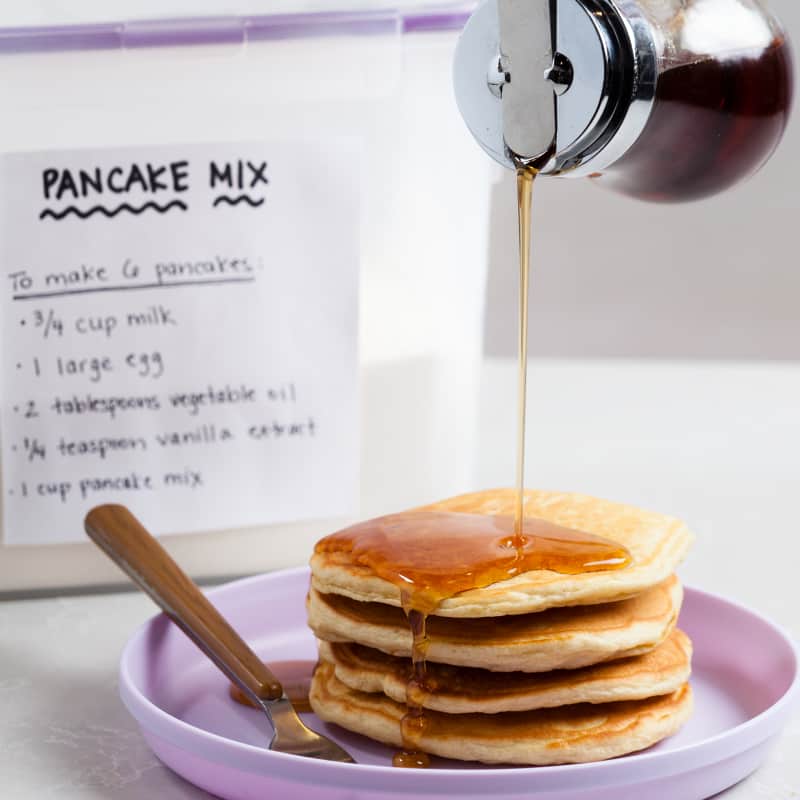 Pancake Recipe Cups